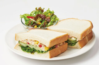 5種野菜のツナサンド
ランチセット