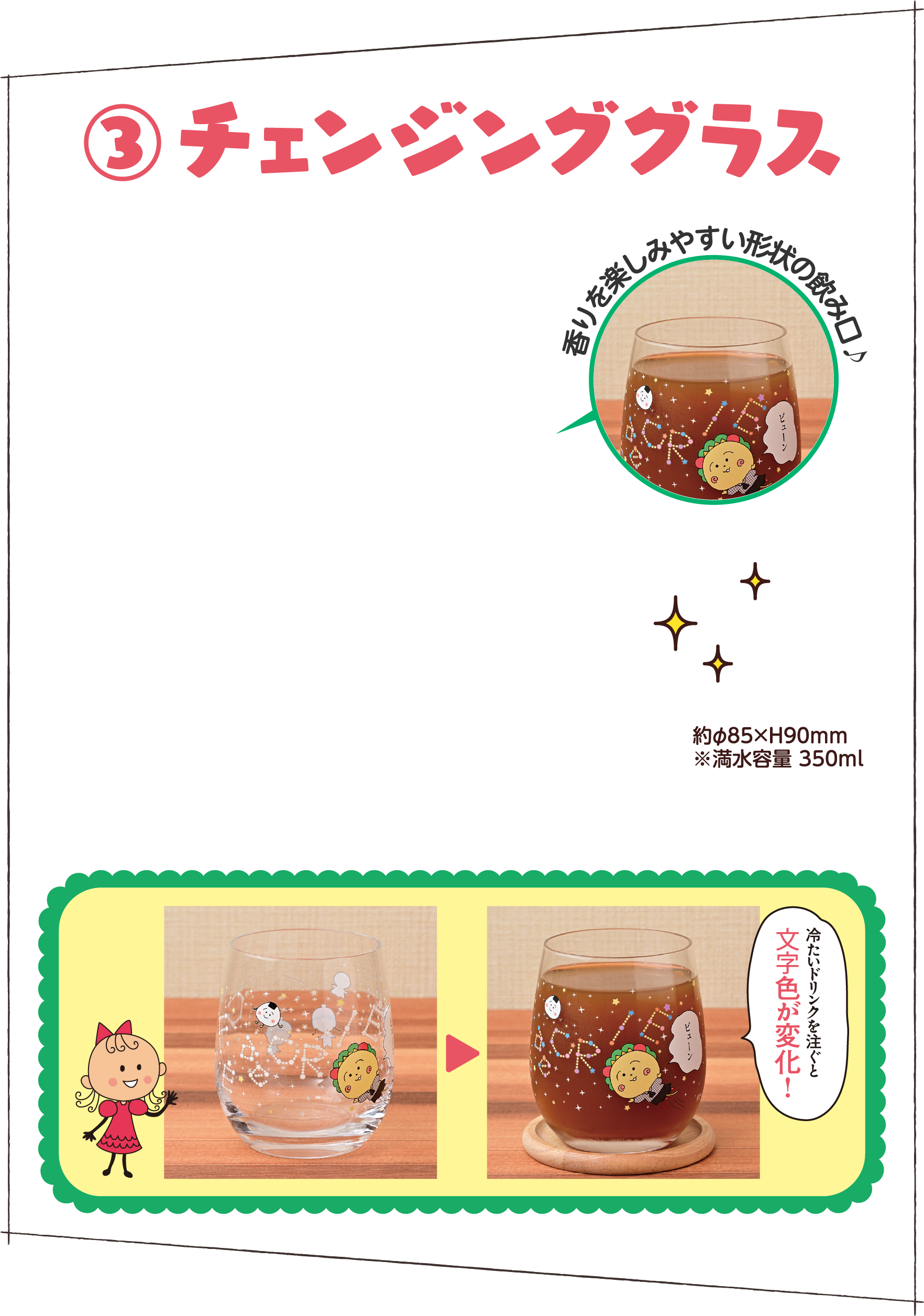 チェンジンググラス