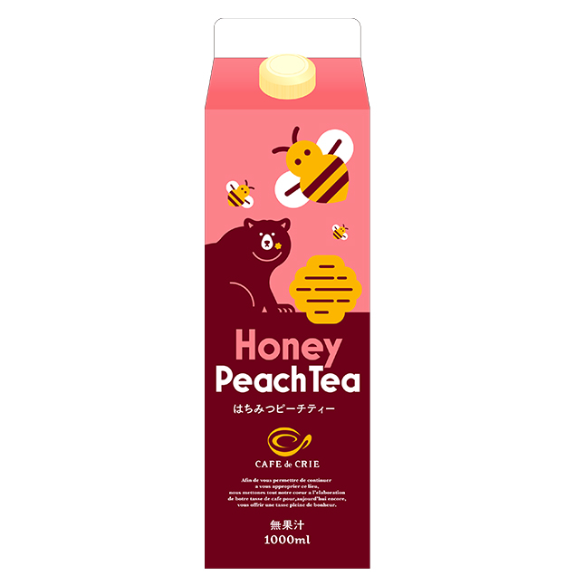 はちみつピーチティー【1000ml】