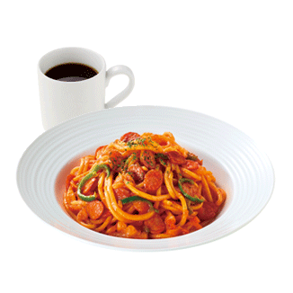 王道ナポリタンセット