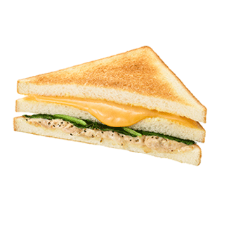 モーニングAトーストサンド とろ～りチーズ＆ツナ ～チェダーチーズ～